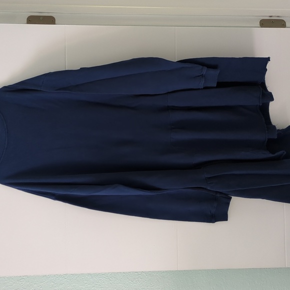 Zara Girls 13/14 Long Sleeve Dress with Pink Graphic Art To Wear Asymmetric Hem - Picture 3 of 5